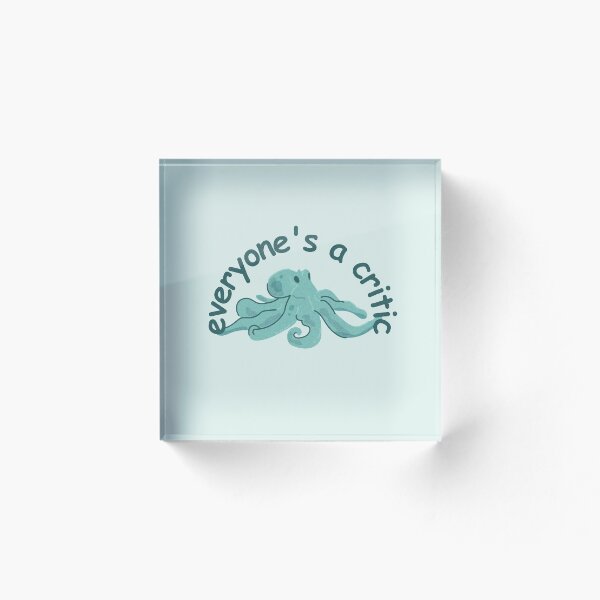 Item preview, everyone's a critic - squidward reference quotes designed and sold by renmei-studios.