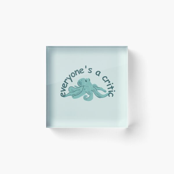Item preview, everyone's a critic - squidward reference quotes designed and sold by renmei-studios.