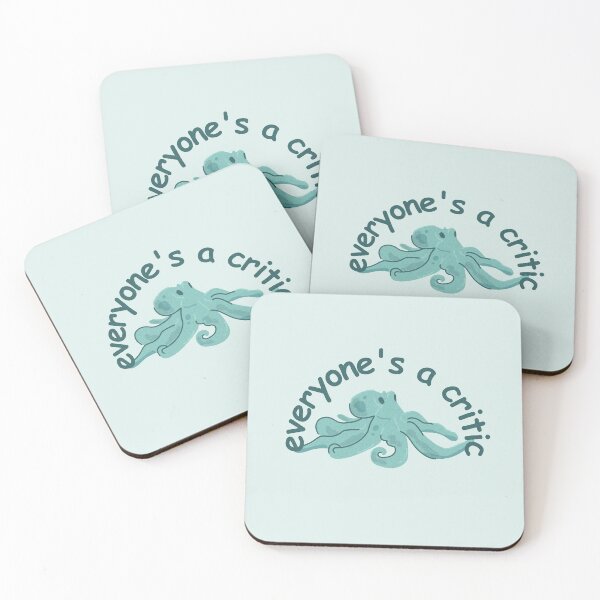 Item preview, everyone's a critic - squidward reference quotes designed and sold by renmei-studios.