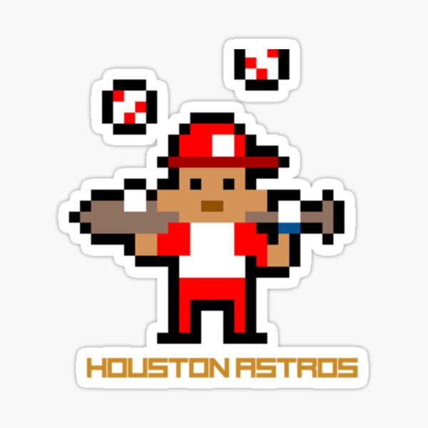 Houston 'Space City' Astronaut Sticker