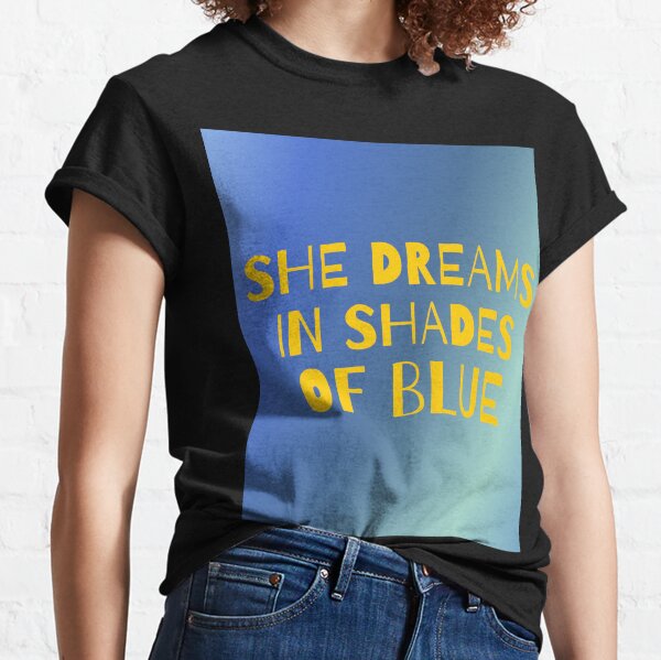 T-Shirt Color Palette: Shades of Blue