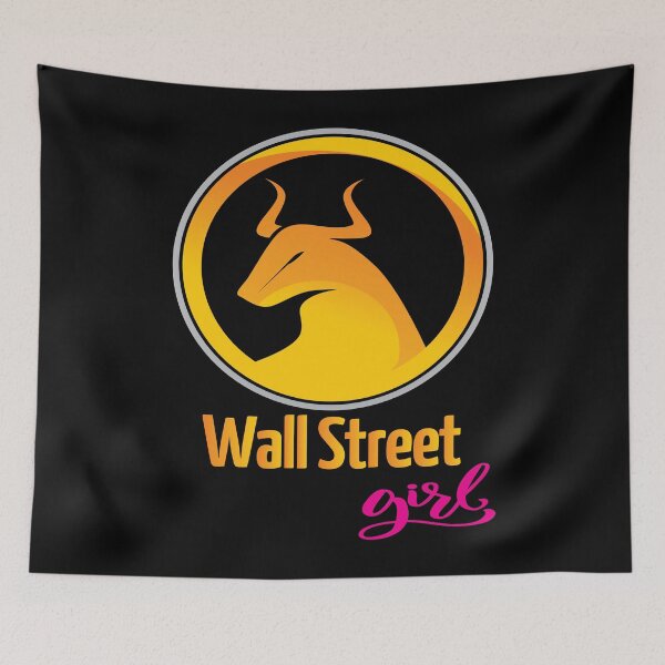 Artikelvorschau, Wall Street Girl-Bullenmarkt-Symbol-Wall Street-Tinte entworfen und verkauft von ProjectX23.