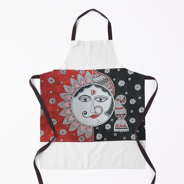 Item preview, Sun and Moon Madhubani by MYArCC designed and sold by MYArCC Initiative.