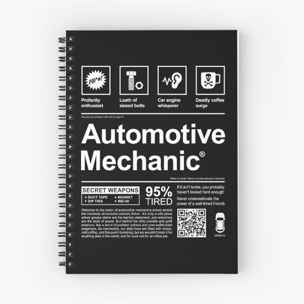 Item preview, Auto Mechanic Traits - Funny Garage Life designed and sold by Office Geek Shop.