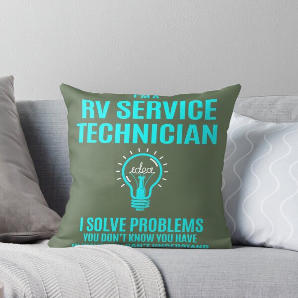 Item preview, Rv Service Technician 	 - I Solve Problems 	 Item Tee   	 designed and sold by zuoxntfp52.
