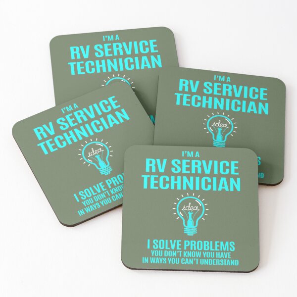 Item preview, Rv Service Technician 	 - I Solve Problems 	 Item Tee   	 designed and sold by zuoxntfp52.