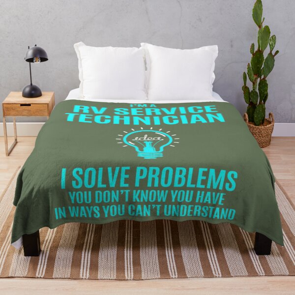 Item preview, Rv Service Technician 	 - I Solve Problems 	 Item Tee   	 designed and sold by zuoxntfp52.