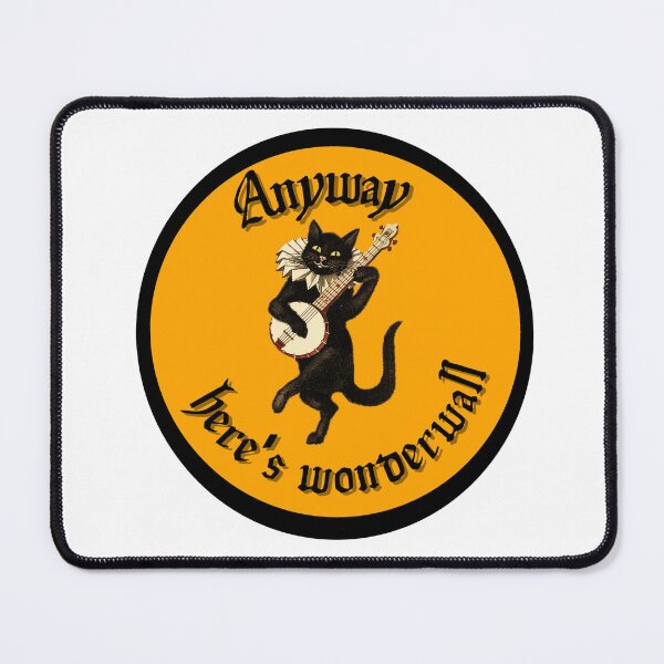 Item preview, Anyway here's Wonderwall designed and sold by Radio Society.