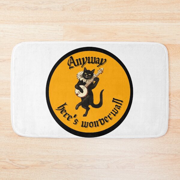 Item preview, Anyway here's Wonderwall designed and sold by Radio Society.