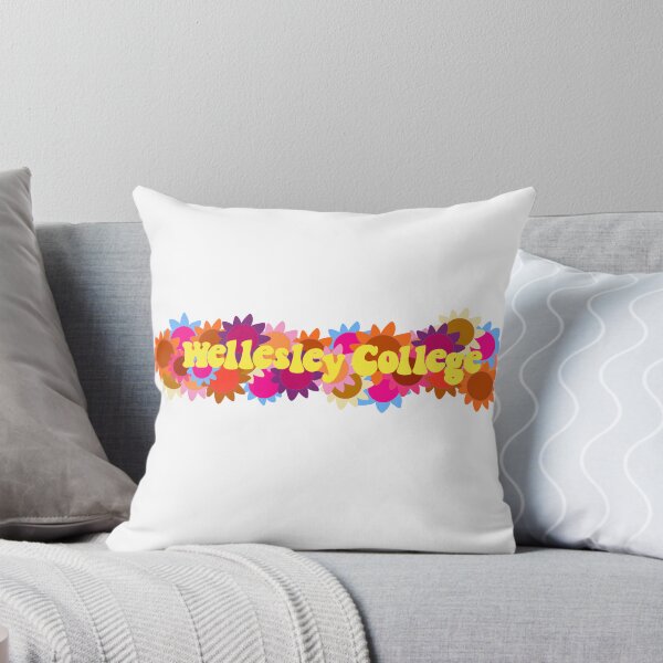 Item preview, flower background Wellesley College  designed and sold by erinb-art.