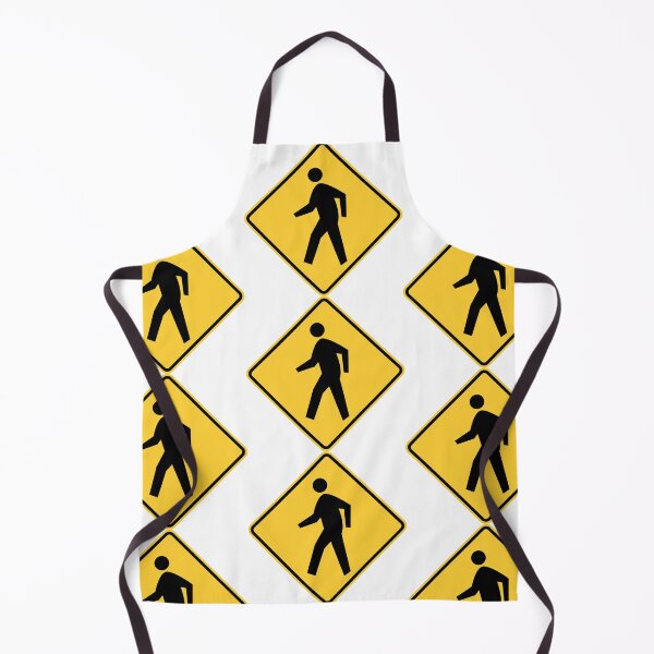 Item preview, Pedestrian Sign (W11-2) designed and sold by rues4gens.