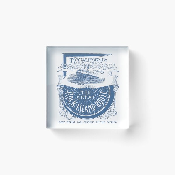Item preview, 1893 Rock Island Railroad to California designed and sold by historicimage.