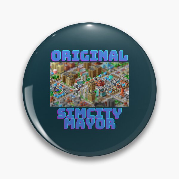 Item preview, Original Simcity Mayor - Maxis City Builder Simulation Sim City Retro PC Gamer DesignT-Shir designed and sold by JordynGregory.