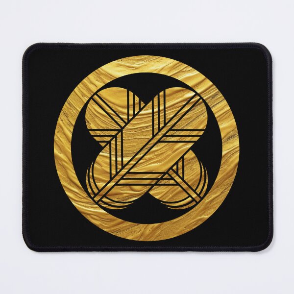 Item preview, Samurai crest: Hawk Feathers in a circle (Gold) designed and sold by Onigokko.