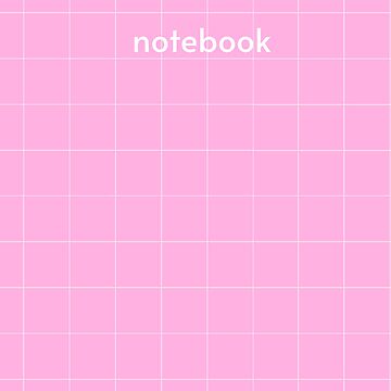 Vintage Pink Scrapbook Design Spiral Notebook by Hela12art