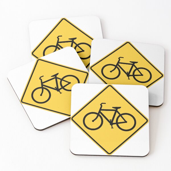 Item preview, Bicycle Sign (W11-1) designed and sold by rues4gens.