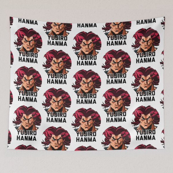 Item preview, Baki - Yujiro Hanma badass fanartActive  designed and sold by yashashrearadhy.