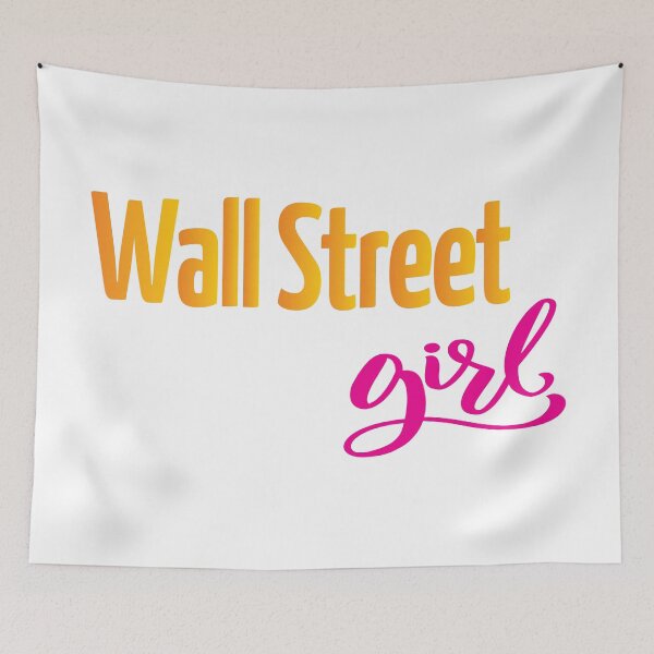 Artikelvorschau, Wall Street Girl-Bullenmarkt-Symbol-Wall Street-Tinte entworfen und verkauft von ProjectX23.