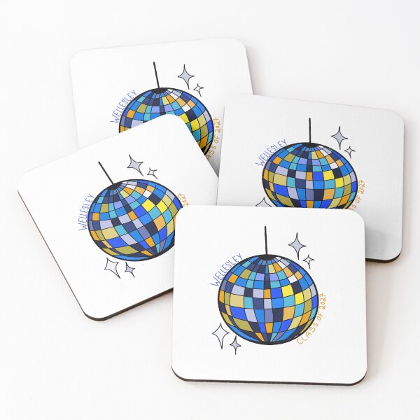 Item preview, Wellesley class of 2027 disco ball designed and sold by erinb-art.