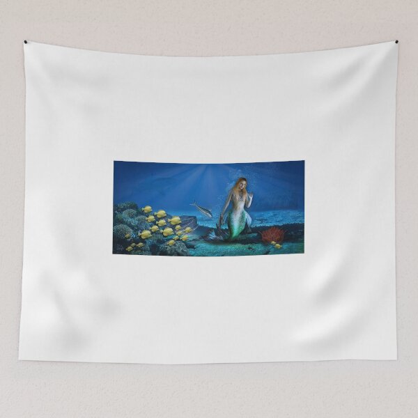 Item preview, Golden Haired Mermaid designed and sold by philpace.