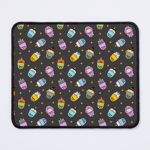 Item preview, Boba Halloween Gray designed and sold by Peach Mochi.