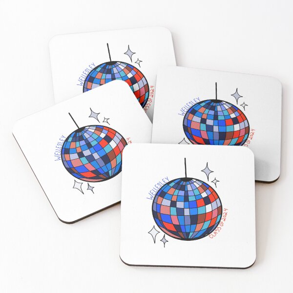 Item preview, Wellesley class of 2024 disco ball designed and sold by erinb-art.