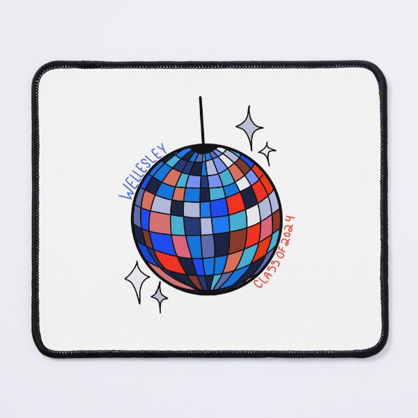 Item preview, Wellesley class of 2024 disco ball designed and sold by erinb-art.