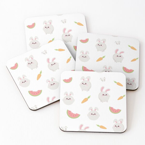 Item preview, Cute Bunny Rabbit Patterns designed and sold by RunSumErrands.