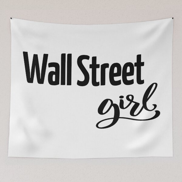 Artikelvorschau, Wall Street Girl-Bullenmarkt-Symbol-Wall Street-Tinte entworfen und verkauft von ProjectX23.
