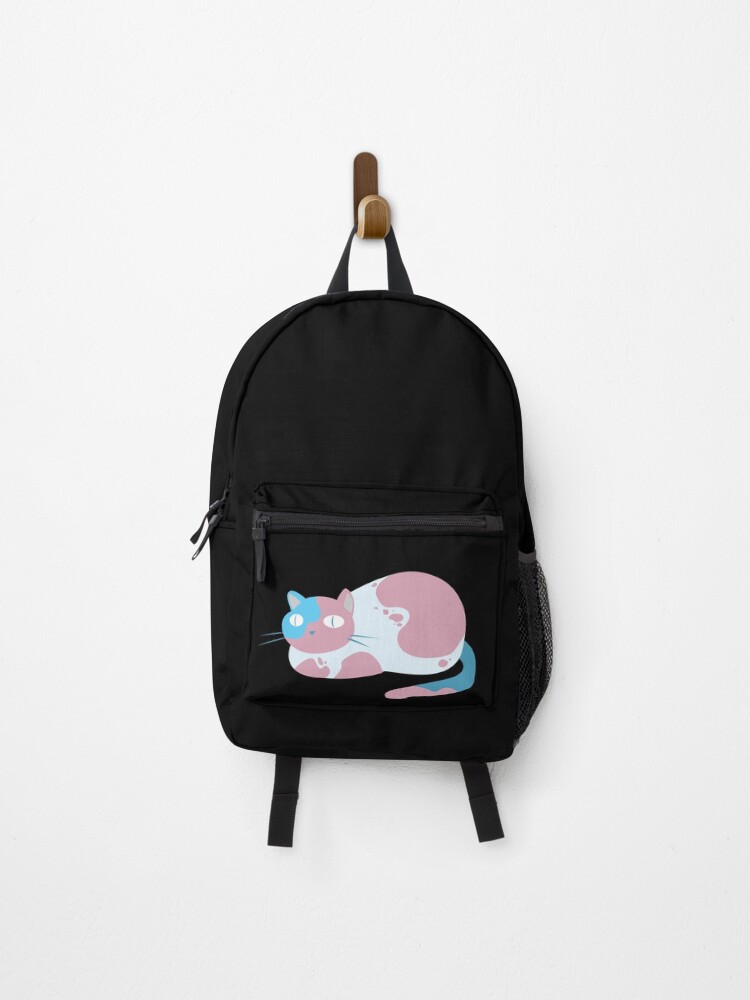 Thumbnail 1 of 3, Backpack, trans loaf designed and sold by plotDriving-NPC.