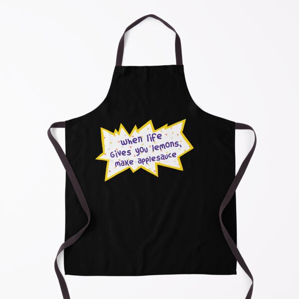 Item preview, Purple Angelica when life gives you lemons make applesauce Logo Quote 90s Retro Birthday Design Cart designed and sold by rianroblewski.