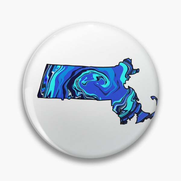 Item preview, Massachusetts blue tye dye designed and sold by erinb-art.