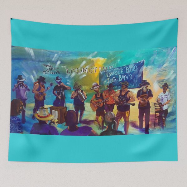 Item preview, 2018 TCMF Locomotive Hotel - Uncle Bob's Jug Band designed and sold by robert (bob) gammage.