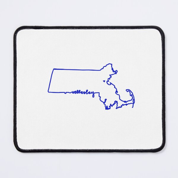 Item preview, Wellesley MA outline designed and sold by erinb-art.