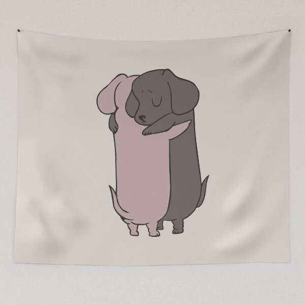 Item preview, Dachshund Hugs designed and sold by Huebucket.