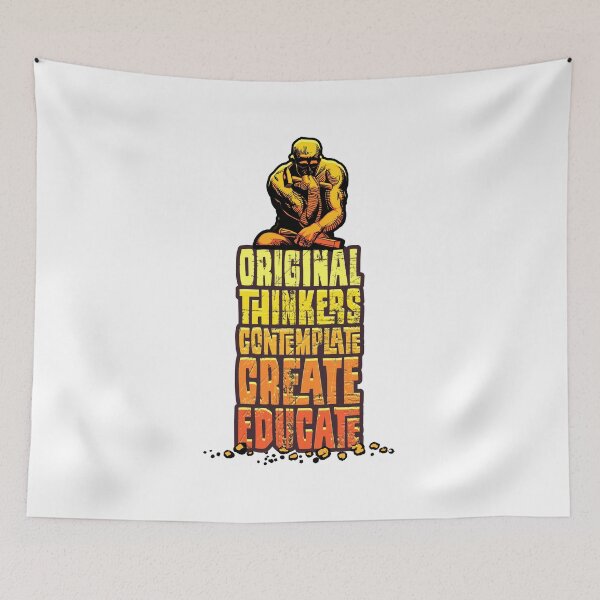 Item preview, Original Thinkers Contemplate Create Educate 2.0 - Inspirational  designed and sold by Vector-Artist.