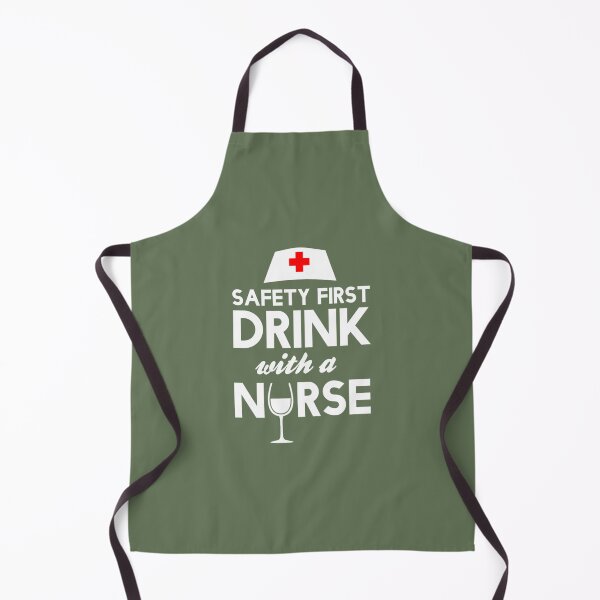 Item preview, Safety first drink with a nurse designed and sold by zuoxntfp52.