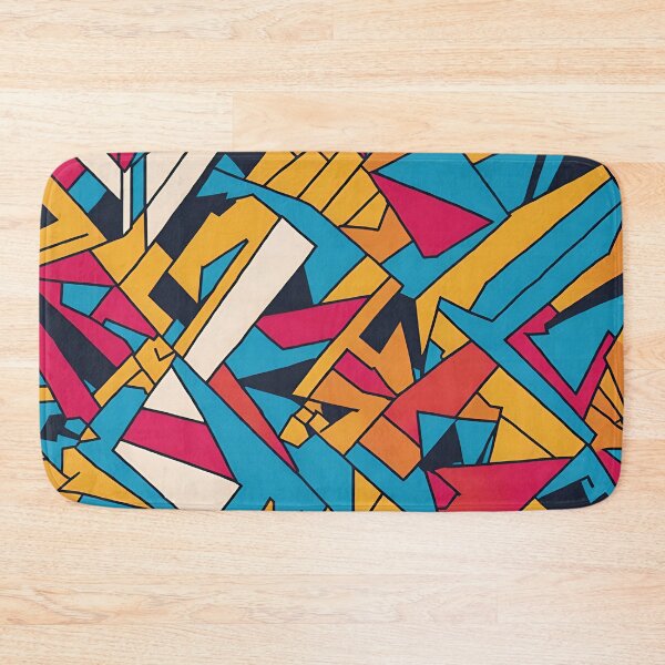 Item preview, Urban Geometry: A Seamless Graffiti Art designed and sold by LeonAndrewRazon.