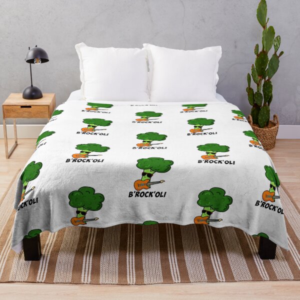 Item preview, B-Rock-Oli Funny Rocker Broccoli Puns  designed and sold by punnybone.