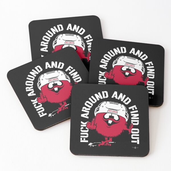 Item preview, FUCK AROUND AND FIND OUT CAROLINA - Carolina Hurricanes designed and sold by CanvasRoyal.
