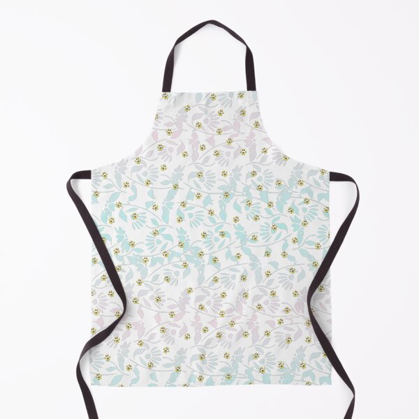 Item preview, Paws and pastel color wild flower pattern designed and sold by Preeyanc.