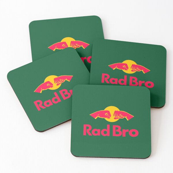 Item preview, Rad Bro Energy Drink Logo Parody designed and sold by ZnAJewels898.
