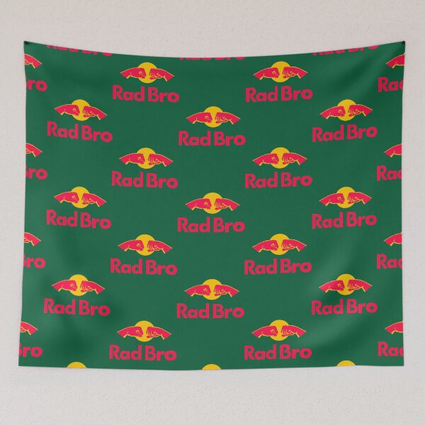 Item preview, Rad Bro Energy Drink Logo Parody designed and sold by ZnAJewels898.