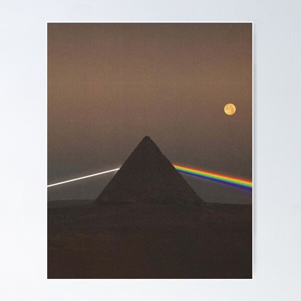 Item preview, rainbow in pyramid designed and sold by DarrylBarrett.