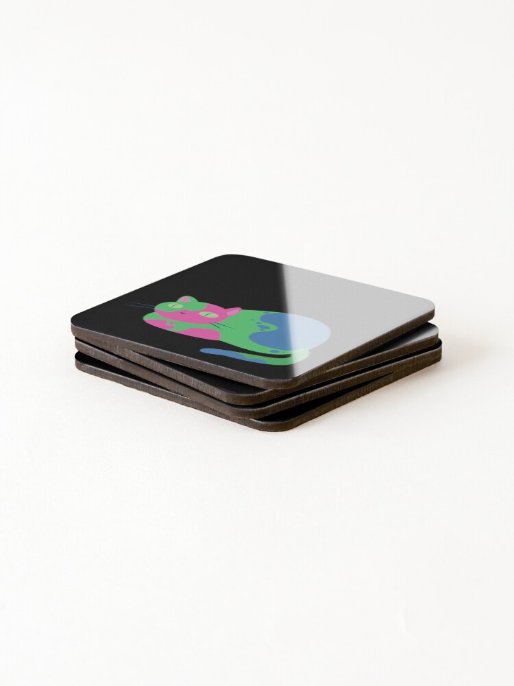 Thumbnail 4 of 5, Coasters (Set of 4), poly loaf designed and sold by plotDriving-NPC.