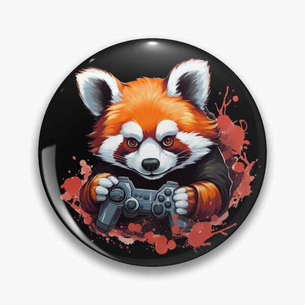 Item preview, Funny Red Panda Gaming Lover  designed and sold by ArtFromBeyond.