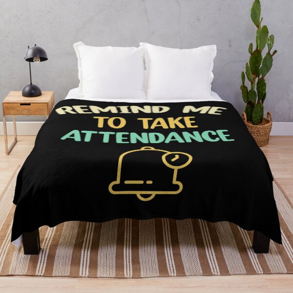 Item preview, Remind me to take attendance  designed and sold by Rami Khalifah.