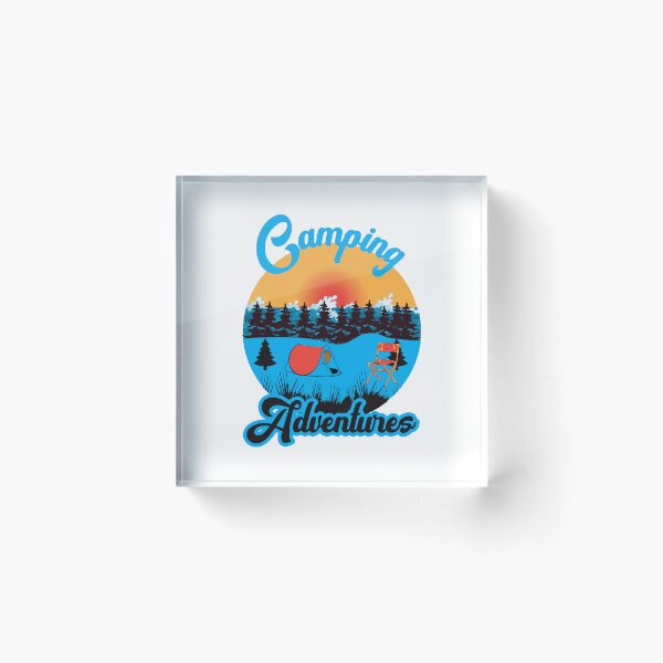 Item preview, Happy camping adventures, camping out, adventures designed and sold by quanlh.
