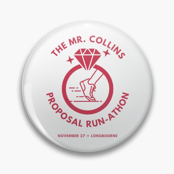 Item preview, Mr. Collins Proposal Run-Athon designed and sold by ZiggyTown.