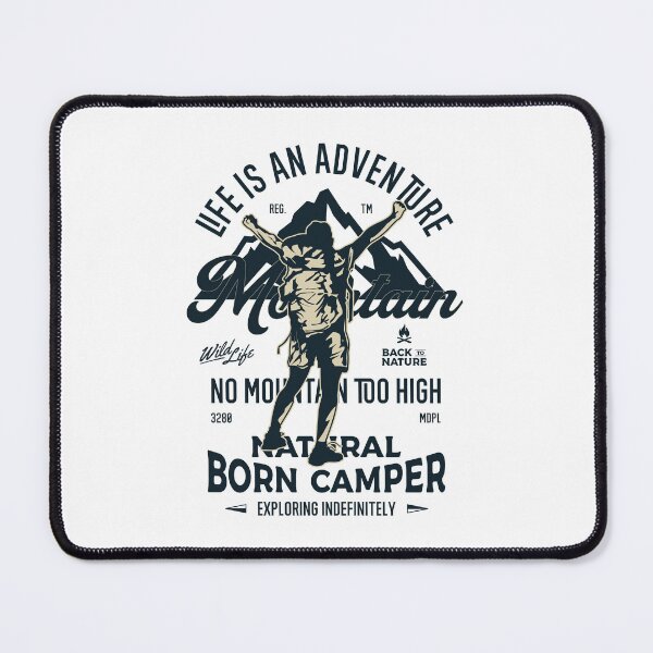 Item preview, Natural born camper, camper, camping out designed and sold by quanlh.